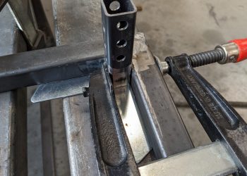 Fitment during welding.