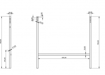 2D technical drawings in FreeCAD.