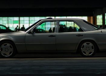 Mercedes E-class W124, 2014 car meeting.